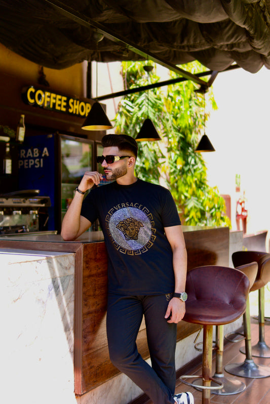 STONEWORK TSHIRT IN BLACK